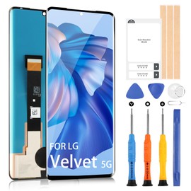 for LG Velvet 5G Screen Replacement - for LG Velvet 5G LCD Display Touch Screen for LG Velvet 5G G900 LM-G900 LM-G900N LCD Digitizer Glass Panel Assembly Repair Kits