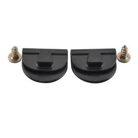 2PC Clips Left Side Battery Cover ABS Plastic for Harley Sportster XL883 1200 04-18