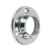 Hermex BTR-3 Brida cromada para tubo redondo de closet, color,
