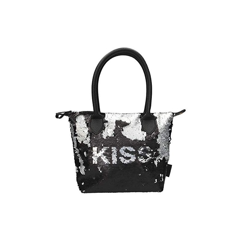 Depesche Trend Love Kiss 10643 Handbag with Sequins Approx. 21
