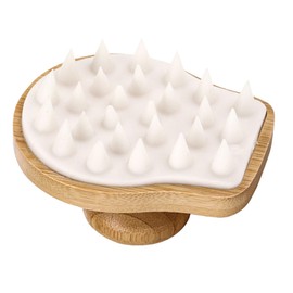 FRCOLOR Shampoo Brush Scalp Scrubber for Dandruff Hair Washing Brush Hair Scrubber Hair Scalp Brush Hair Exfoliator Head Scrubber for Washing Hair Shower Hair Brush Shampoo Scalp Massager