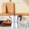 Mongdio Stovetop Espresso Maker Moka Pot, Stove Top Cuban Coffee