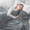 EMME Cuddly Fluffy Blanket, 3D Touch Experience Fleece Blanket, Soft