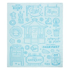 Gilmore Girls Feather Knit Fluffy 50x60 Throw Blanket