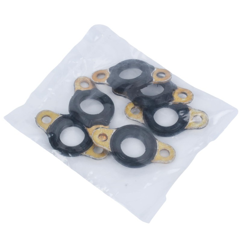 Puruoda Set of 6 Fuel Injector Line Passthrough Seals Compatible