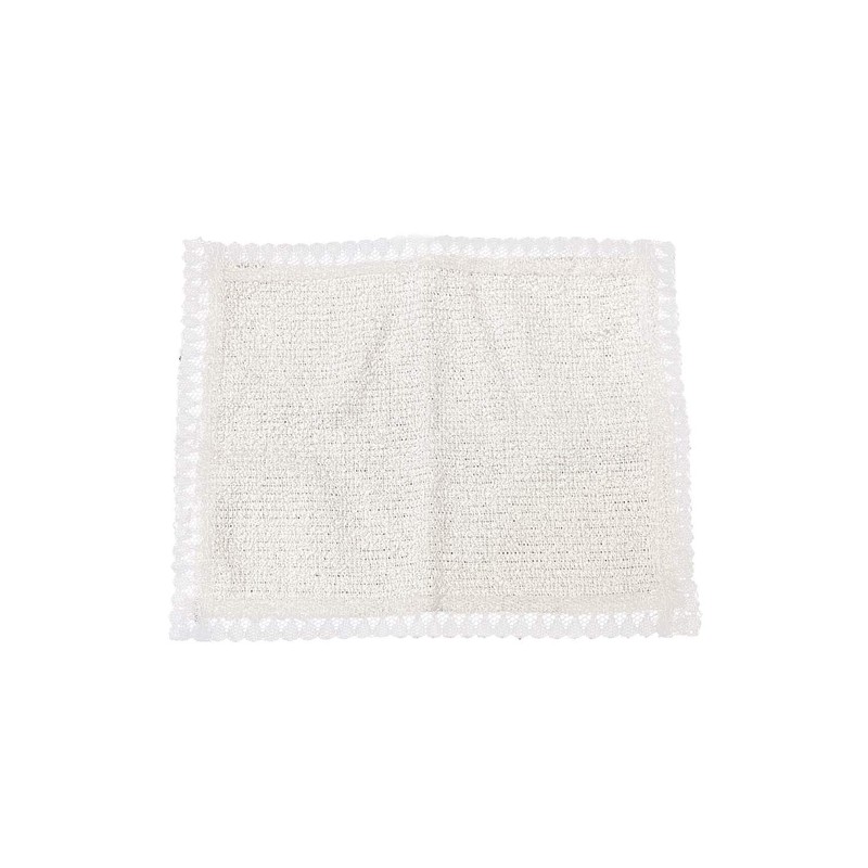 Lito White Jesus Baptism Candle Set Kit for Christenings with