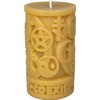 Sunbeam Candles Beeswax Coexist in Peace Pillar