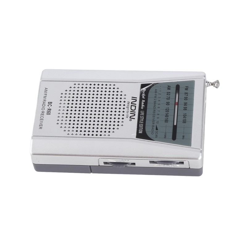 Mini Radio Battery Powered Portable Multifunction AM FM Radio Player