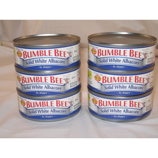 Bumble Bee Premium Solid White Albacore Tuna 5 Oz (6 Pack)