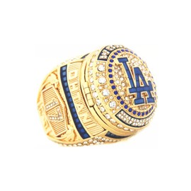 Ohtani 2024 LA Freeman Betts Dod World series champions Replica ring with Deluxe Walnut Wooden box championship gifts (OHTANI, 11)