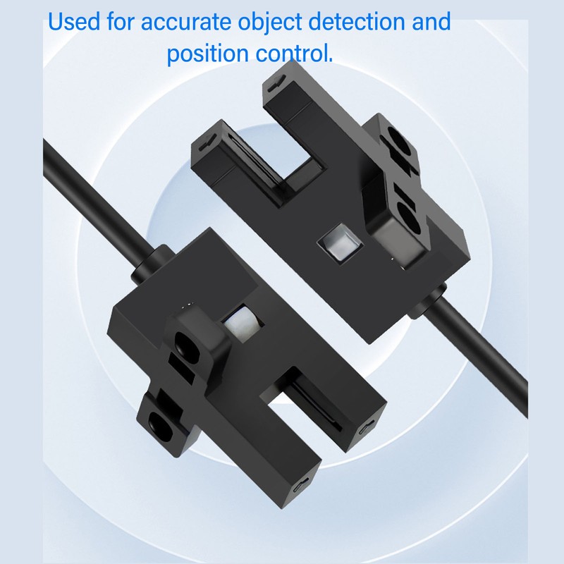 5Pcs Photoelectric Switch Sensor U Shaped Slot Photoelectric Switch Accessory