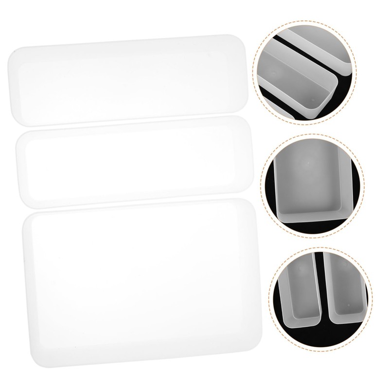 CHILDWEET Safe Plastic Desktop Dividers Storage Bins Drawer Organizers for
