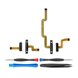 ElecGear Side Connector Replacement Switch 2 and Joy-Con 2, Female Socket Port for JC2 Controller, Male Plug for Magnets, Left and Right Module with Flex Cable