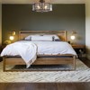 Star Flush Mount Ceiling Light Copper Close to Ceiling Lights