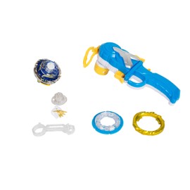 Infinity Nado Spinning Top for Children Metal Toy Boys, Battle Tops Spinning Top Launcher Toy Boys, Infinity Nado Spinning Tops Boys from 5 Years, Non-Stop Battle Deluxe Spinning Top - Ares Wings