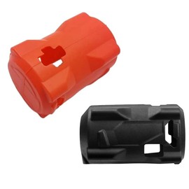 Shinekoo Protective Boot Tool, Protective Boot Replacement 49-16-2554 for Milwaukee M12 Fuel Stubby 1/2 in and 3/8 in Impact Wrench (Red)