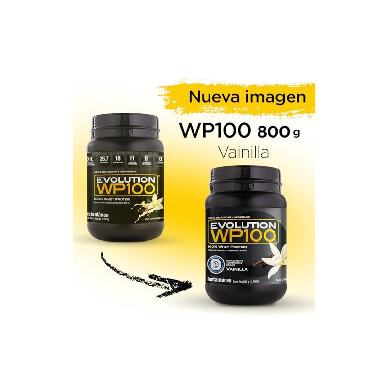 Evolution WP100 Proteína Aislada Suero de Leche Microfiltrada Ultrafiltrada