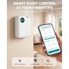 RoyAroma Waterless Essential Oil Diffuser for Home, Smart Scent Air