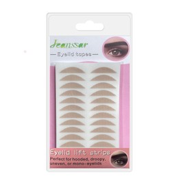 Akliocss 6MM Akliocss Complexion Natural Invisible Single Side Eyelid Tape Stickers Medical-use Fiber Eyelid Lift Strip, Instant Eye Lift Without Surgery, Perfect for Uneven Mono-Eyelid，Large