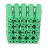 Green Plastic Masonry Screw, 100Pcs Plastic Expansion Screw Expansion Tube
