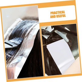 Mikinona 100pcs Hair Dye Isolation Sheets for Hair Coloring Highlighting Paddle Board and Toner