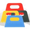 4pcs Plastic Paint Scraper, Random color Plastic Putty Knife Putty
