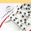 LJJCSFF 3pairs 140cm Daisy Shoe Laces Sneaker Rope Flower Shoe