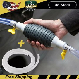 Geartronics For Gas Gasoline Petrol Siphon Hand Pump Portable Manual Car Fuel Transfer Pump*