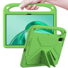 ATOOZ for Honor Pad X8a Case 11-inch 2024, Kids Case Cover with Shockproof Handle Stand for 11" Honor X8a Tablet (Green)