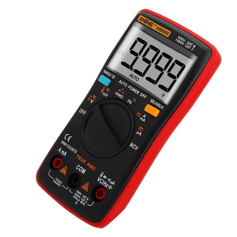 ANENG AN8009 Digital Multimeter Auto Range True RMS AC/DC Voltage