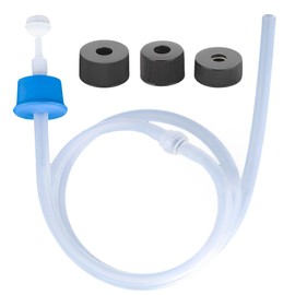 Soap Dispenser Extension Tube Kit, 47 Inch Kitchen Sink Soap Dispenser Extension Tube, Under Counter Soap Dispenser Hose with Check Valve