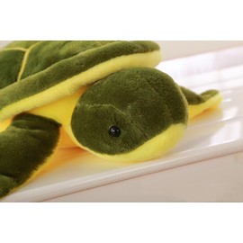 Stuffed Animals-Sea Turtle, Sea Turtle Plush Toy Cushion, Super Soft Sea Turtle Doll, Children's Sea Animal Plush Toy, Gift Gift (Green 40cm)