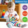Montessori Sensory Toys for Toddlers 1-3 - Travel Activities Busy