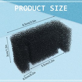 16Pieces Cat Water Fountain Foam Filters,Sponge Filter for Cat Fountain Replacement Pet Drinking Fountain Sponge Filter for 85oz/2.5L Automatic Drinking Water (8 PCS)