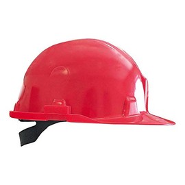 Builder Hat EN 397 Compliant, Builders Helmet Red