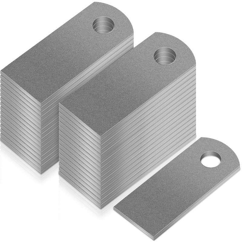 Hicarer 60 Pcs Steel Weld on Tab Universal Shock Mount