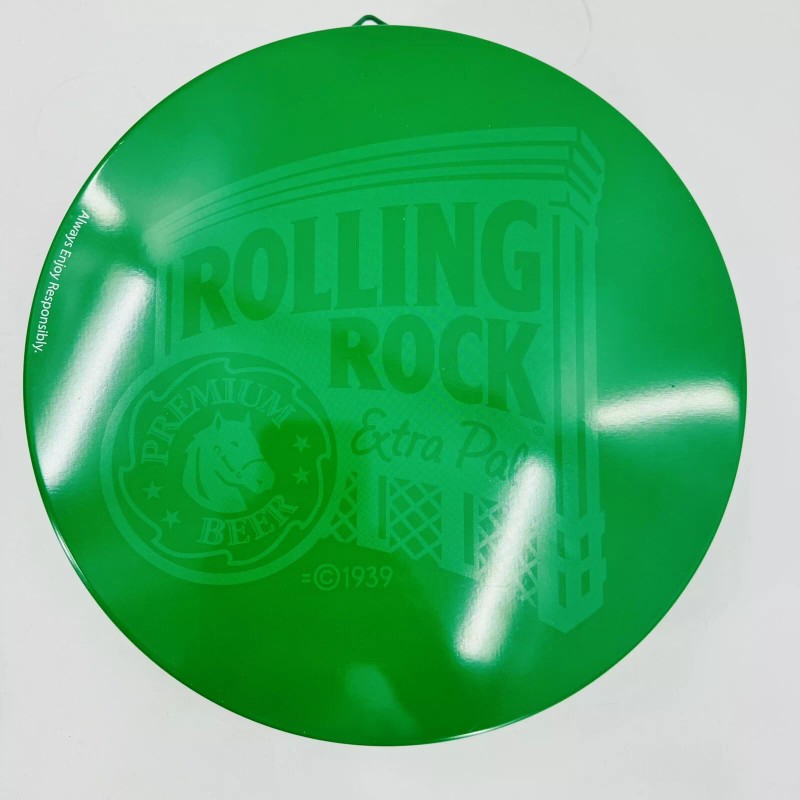 Rolling Rock NOS Rolling Rock Metal Beer Tray Latrobe Brewing