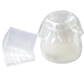 Paint Sprayer Parts, Tilswall 30 Pieces Paint Sprayer Cup Liners, 7.8'' X 11.8'' Transparent Spray Gun Bag, Paint Sprayer Bag Spray Gun Cup Canister Liners Spray Gun Bags for Paint Sprayer