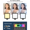 Video Light RGB, ULANZI VL49 Led Camera Light Mini 360°