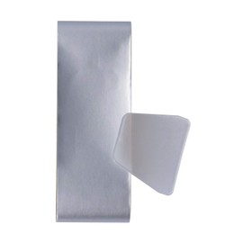 Nitoms M502 Corrugated Sheet Tape, Inconspicuous, Easy Repair, Outdoor, Rain Gutter, Tin, Soft Aluminum, Width 1.6 inches (40 mm) x Length 0.06 ft (2 m) x Thickness 0.004 inches (0.1 mm), Includes