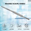 Multi-function Scalpel Handle No 4 Round Stainless Steel Blade Holder