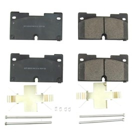 Power Stop 17-2173 Z17 Evolution Plus Premium Pastillas de freno de cerámica Balatas Delanteras Traseras con hardware