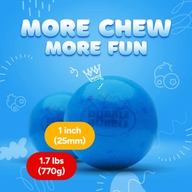 Gumballs for Gumball Machine - 1 Inch Large Gumballs - Berry Blots Big Gum Balls in Resealable Bag - 1.7 Lb Gumball Machine Refills - 100 Pcs Giant Gumballs - Bulk Gum for Kids - Assorted Gum Refill