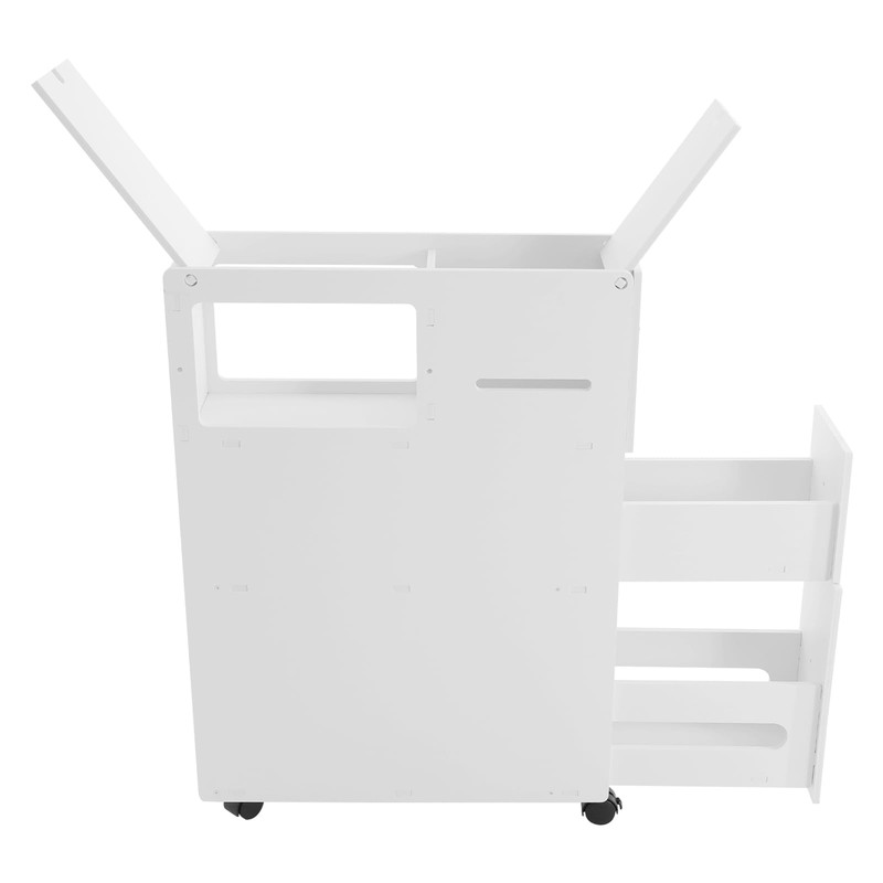 ILWorkTLs Narrow Bathroom Cabinet with Drawer,Slim Storage Cabinet, Toilet Side
