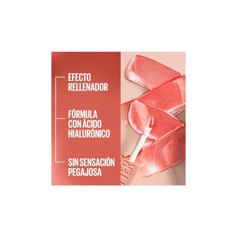 Maybelline gloss hidratante de larga duración con ácido hialurónico Lifter
