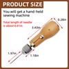 XZEIT Professional Speedy Stitcher Sewing Awl Hand Stitcher Repair Tool