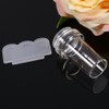 Asixx Sello de Silicona de Uñas, Sello de Transparente,para Hacer