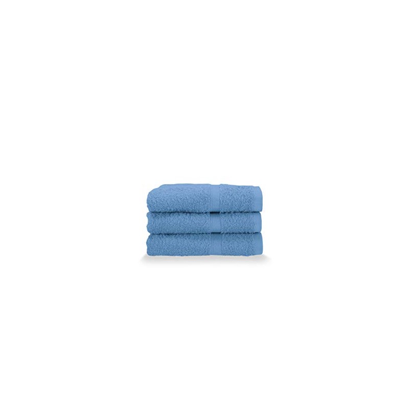 Gabel 3 Piece Pure Cotton Bath Towels 40 x 60