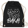 Shirtracer - Gym Bag Backpack - Anime Gifts - Baka!