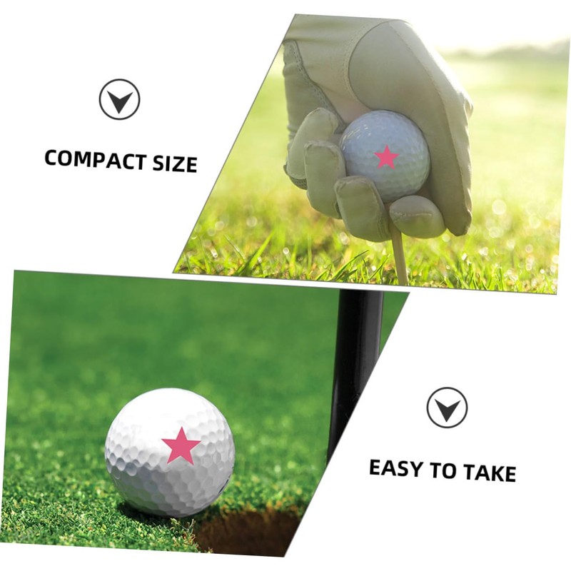 Operitacx 4sets Golf Ball Line Marker Tool Custom Golf Ball